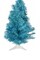 2ft Light Blue Tabletop Christmas Tree for Small Spaces and Holiday Decor